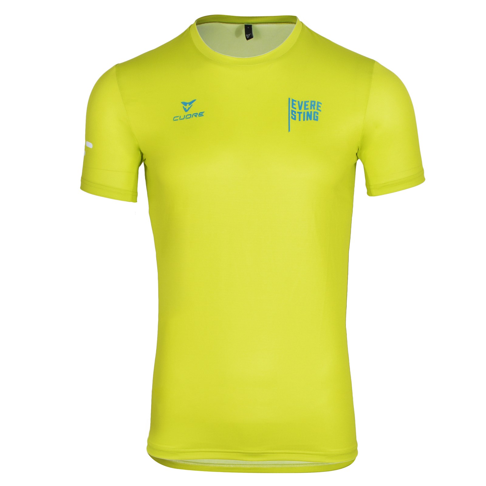 Image for Everesting Running S/Sleeve Shirt Lime Men