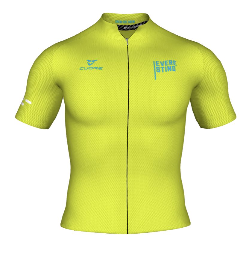Image for Men Everesting Crew Jersey Lime Punch
