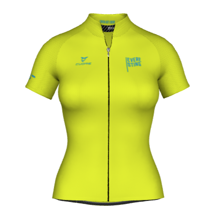 Image for Women Everesting Crew Jersey Lime Punch